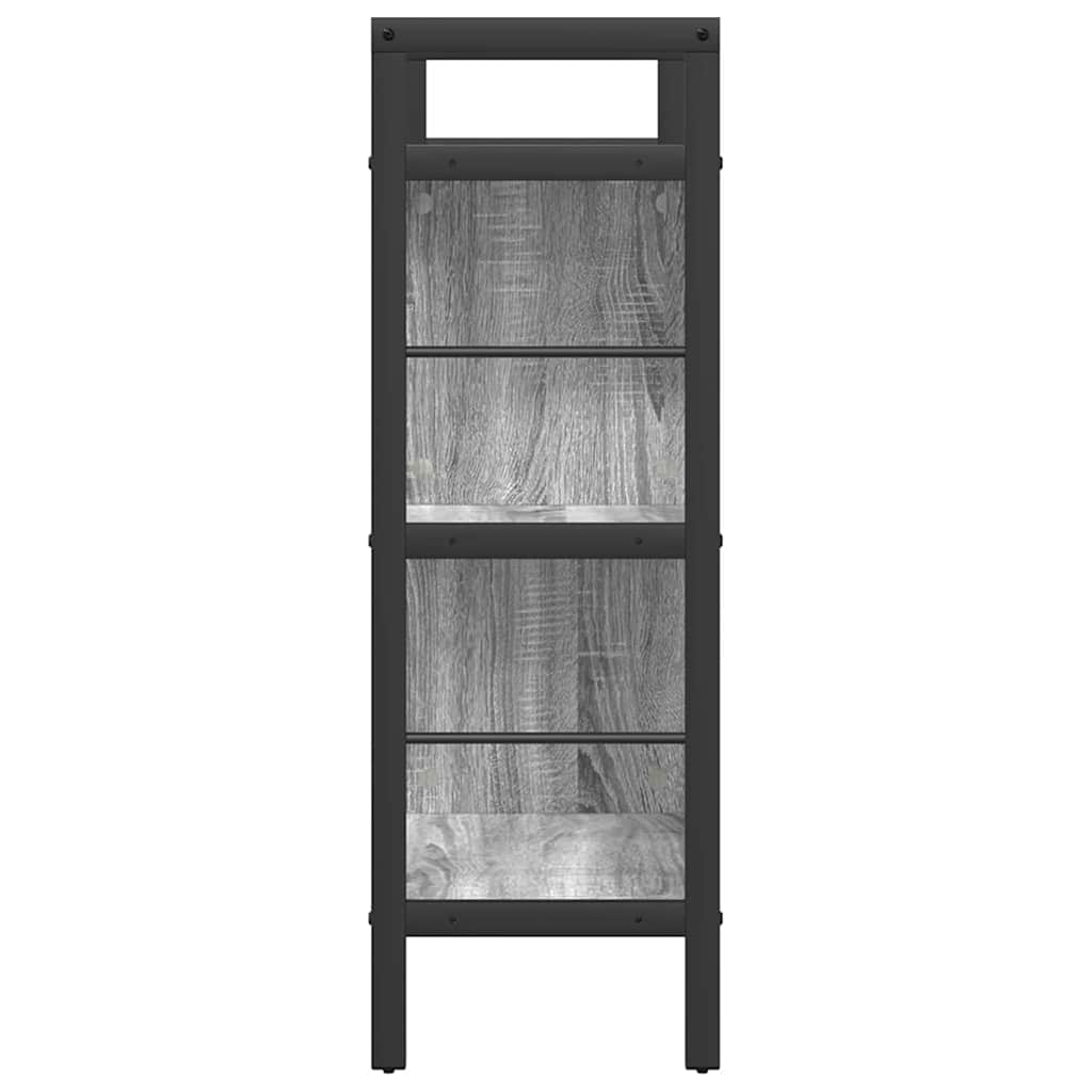 Étagère Gris Sonoma 75 x 30 x 91 cm Bois d'ingénierie - XIOS