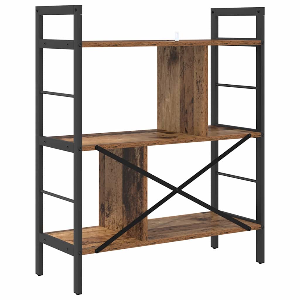 Étagère Bois Ancien 75 x 30 x 91 cm Bois d'ingénierie