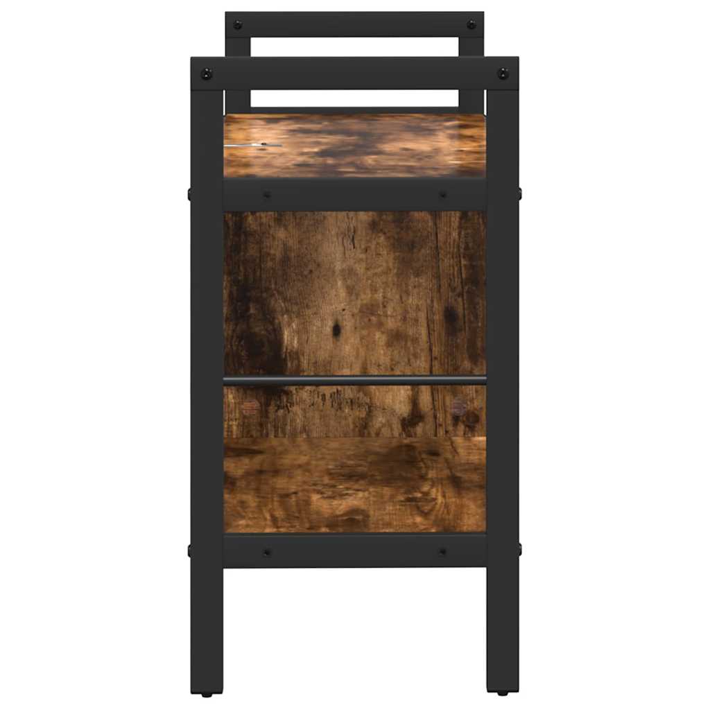 Étagère Chêne fumé 75 x 30 x 58,5 cm Bois d'ingénierie - XIOS