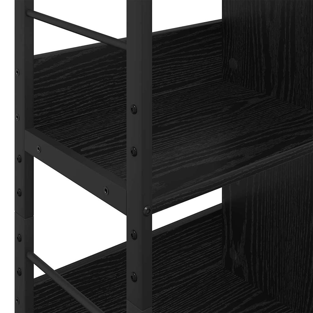 Étagère Chêne noir 82 x 32 x 112 cm Bois d'ingénierie - XIOS