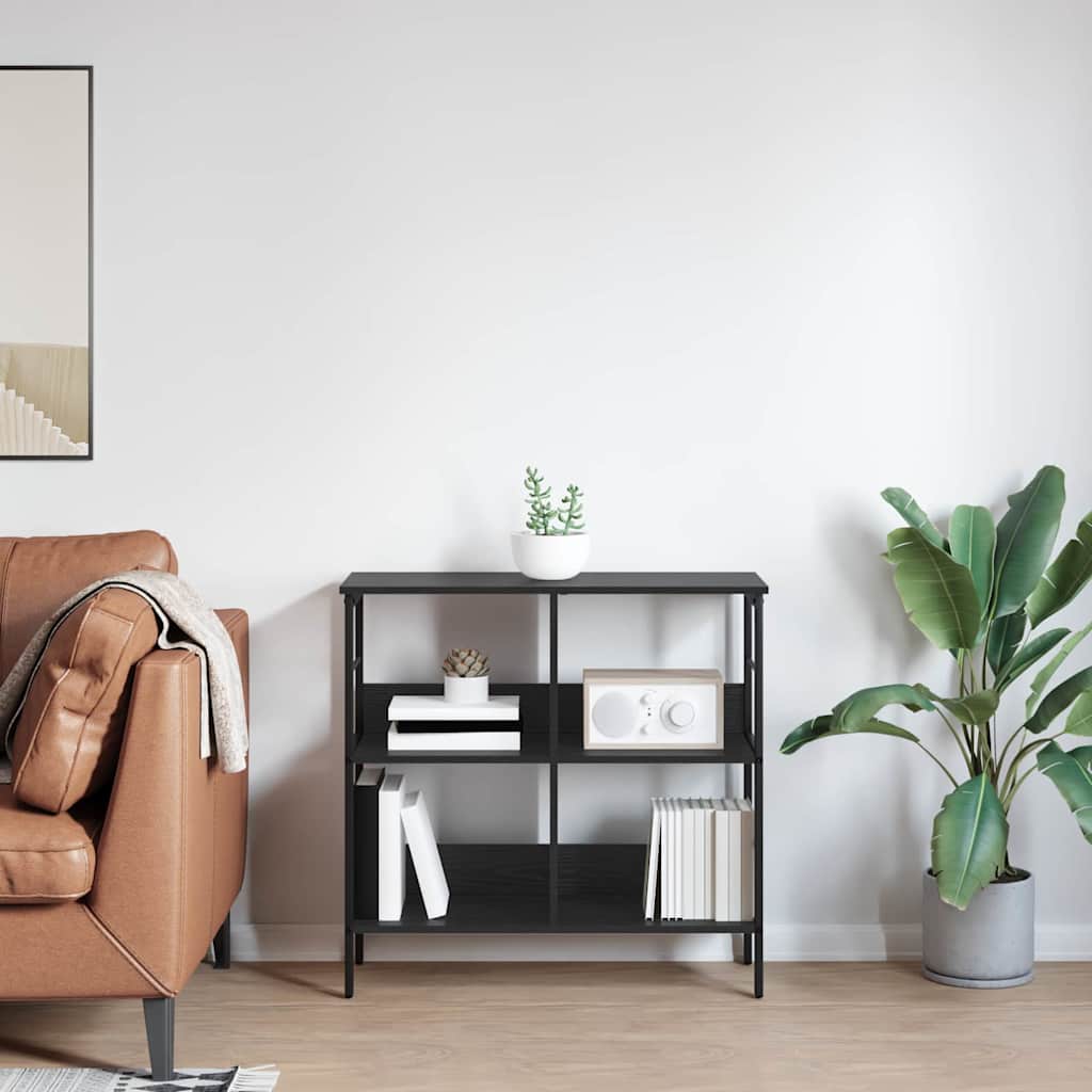 Étagère Chêne noir 82 x 32 x 79 cm Bois d'ingénierie - XIOS