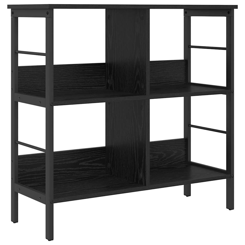 Étagère Chêne noir 82 x 32 x 79 cm Bois d'ingénierie - XIOS