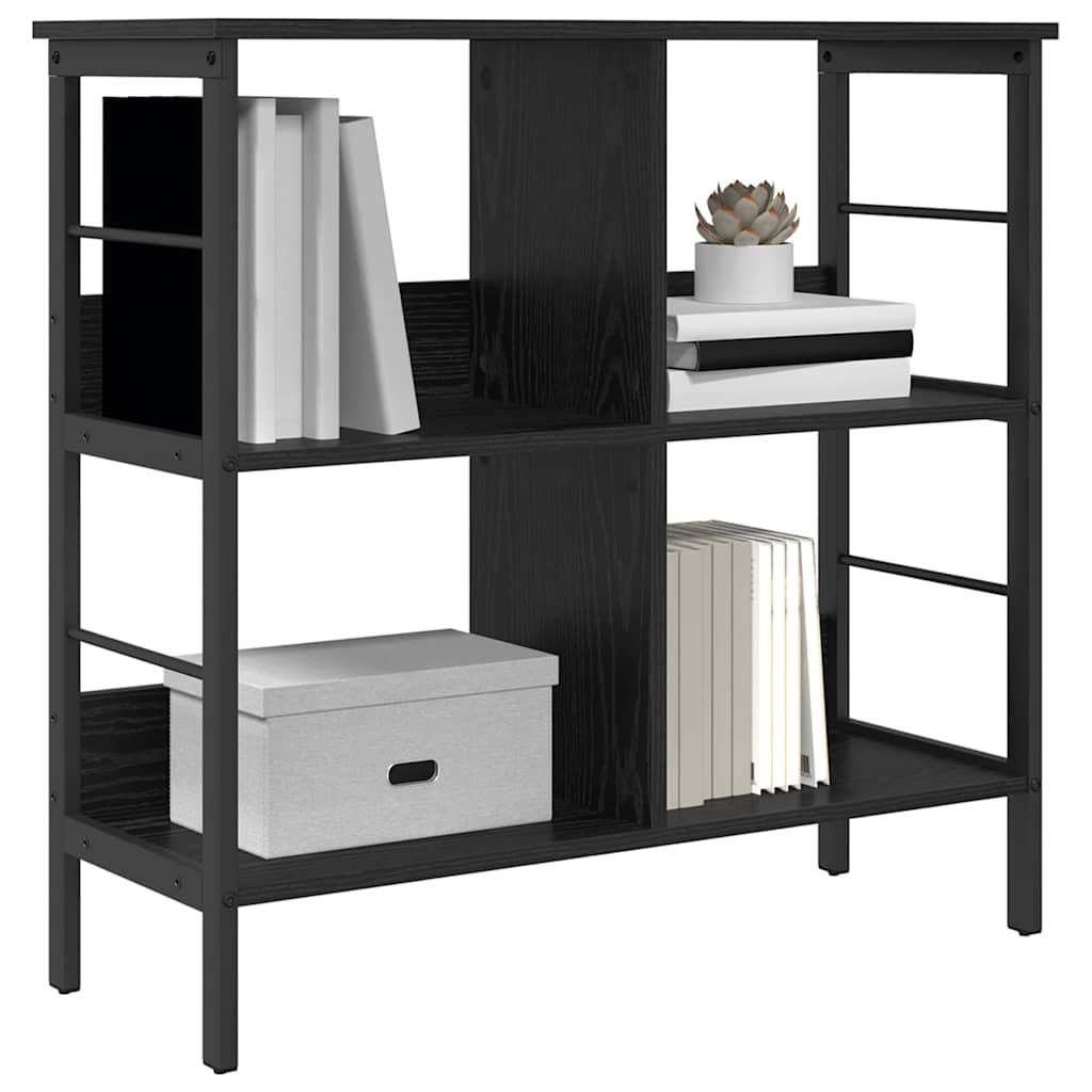 Étagère Chêne noir 82 x 32 x 79 cm Bois d'ingénierie - XIOS