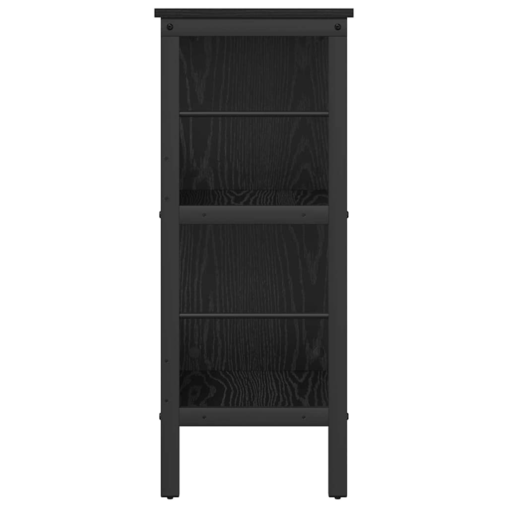 Étagère Chêne noir 82 x 32 x 79 cm Bois d'ingénierie - XIOS