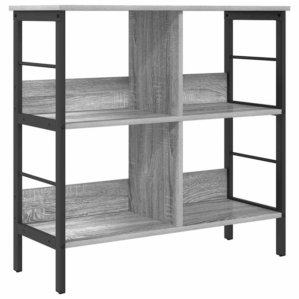 Étagère Gris Sonoma 82 x 32 x 79 cm Bois d'ingénierie - XIOS