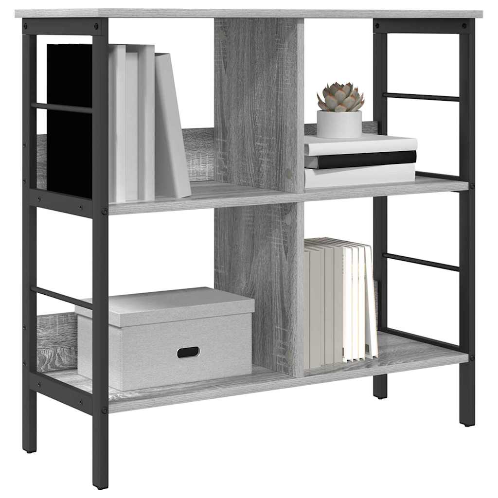 Étagère Gris Sonoma 82 x 32 x 79 cm Bois d'ingénierie - XIOS