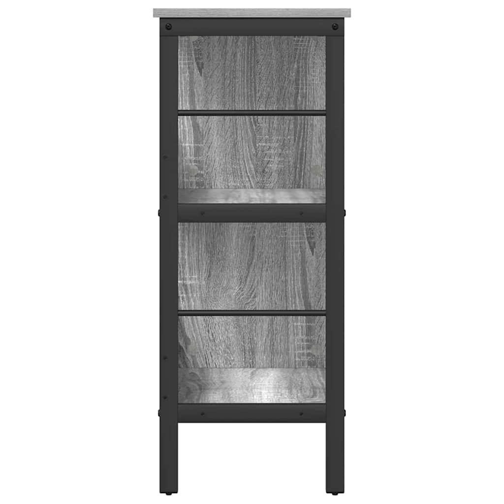 Étagère Gris Sonoma 82 x 32 x 79 cm Bois d'ingénierie - XIOS