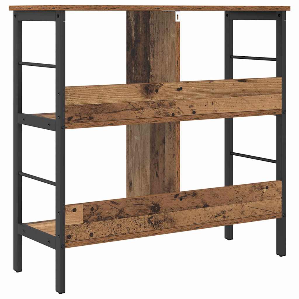 Étagère Bois Ancien 82 x 32 x 79 cm Bois d'ingénierie - XIOS
