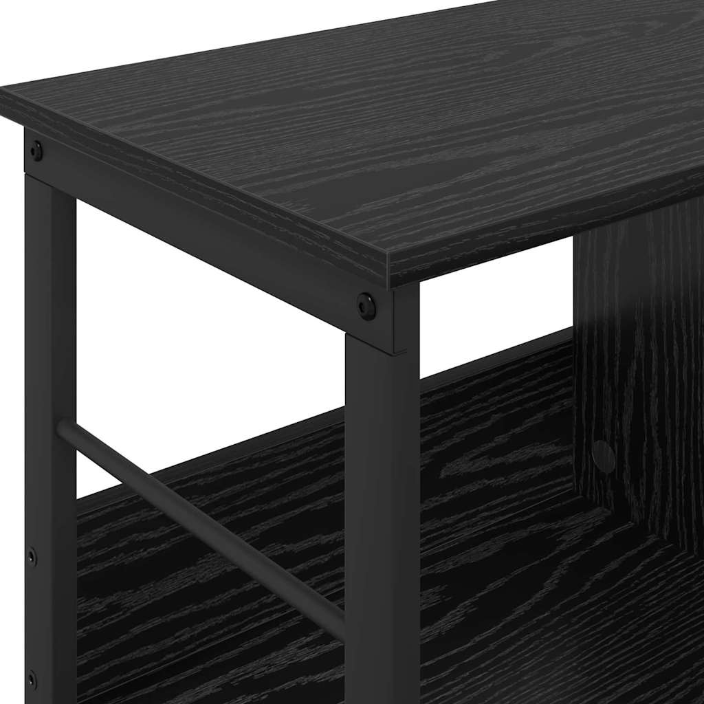 Étagère Chêne noir 82 x 32 x 47 cm Bois d'ingénierie - XIOS