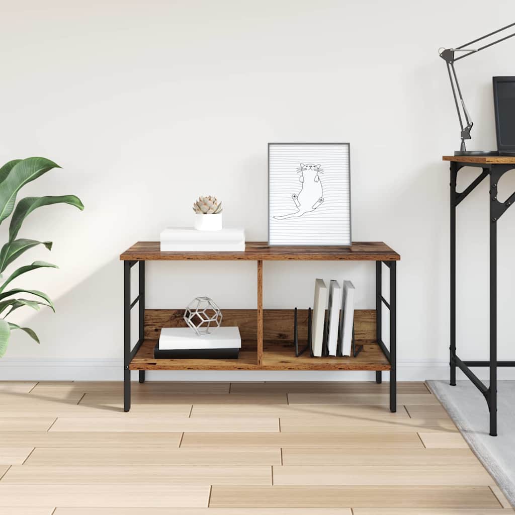 Étagère Bois Ancien 82 x 32 x 47 cm Bois d'ingénierie - XIOS