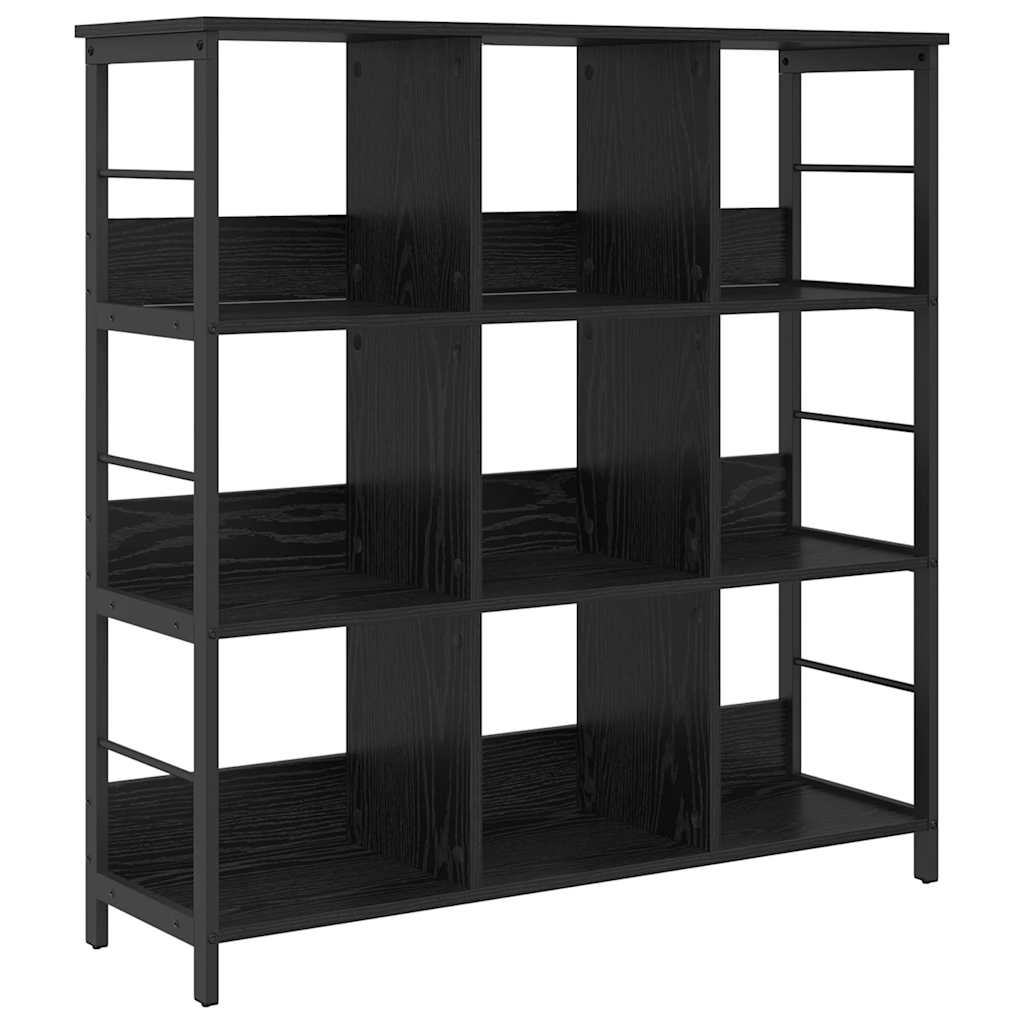 Étagère Chêne noir 102 x 32 x 104,5 cm Bois d'ingénierie - XIOS