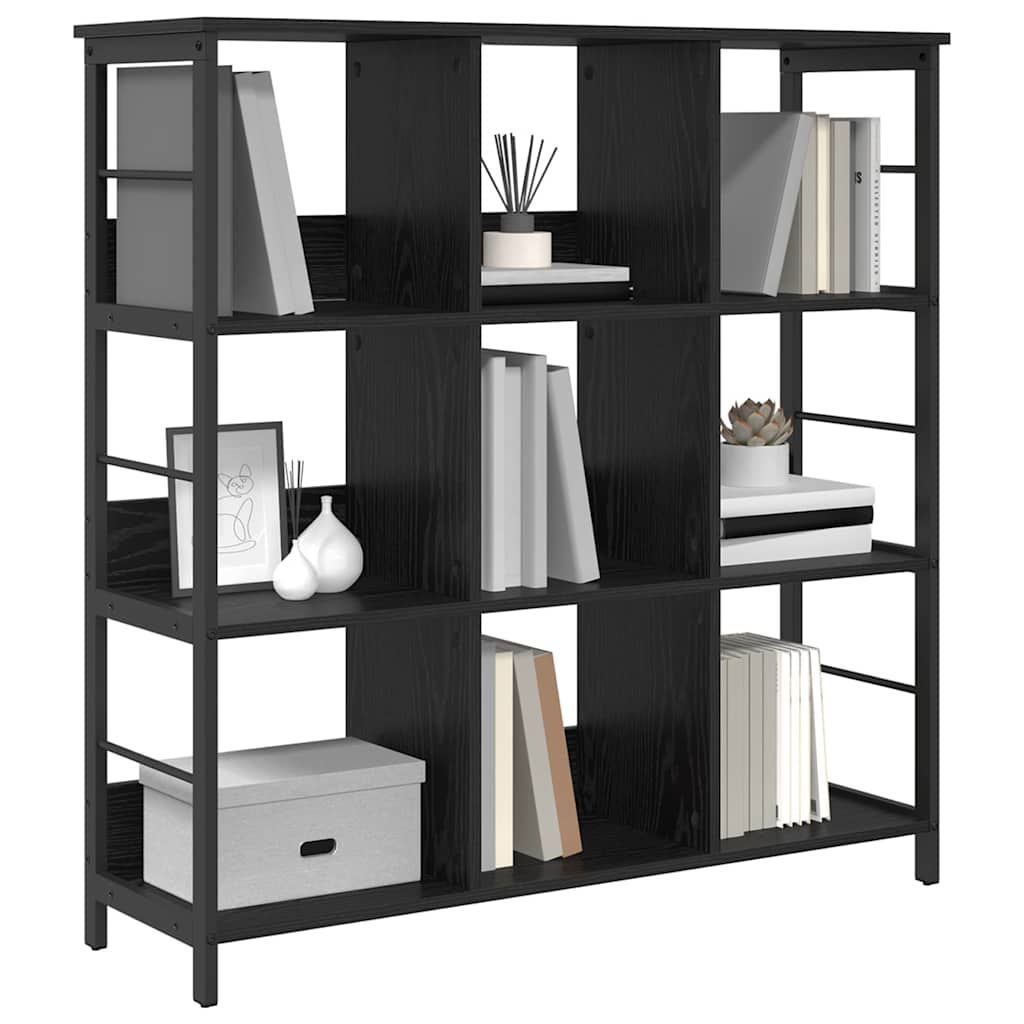 Étagère Chêne noir 102 x 32 x 104,5 cm Bois d'ingénierie - XIOS