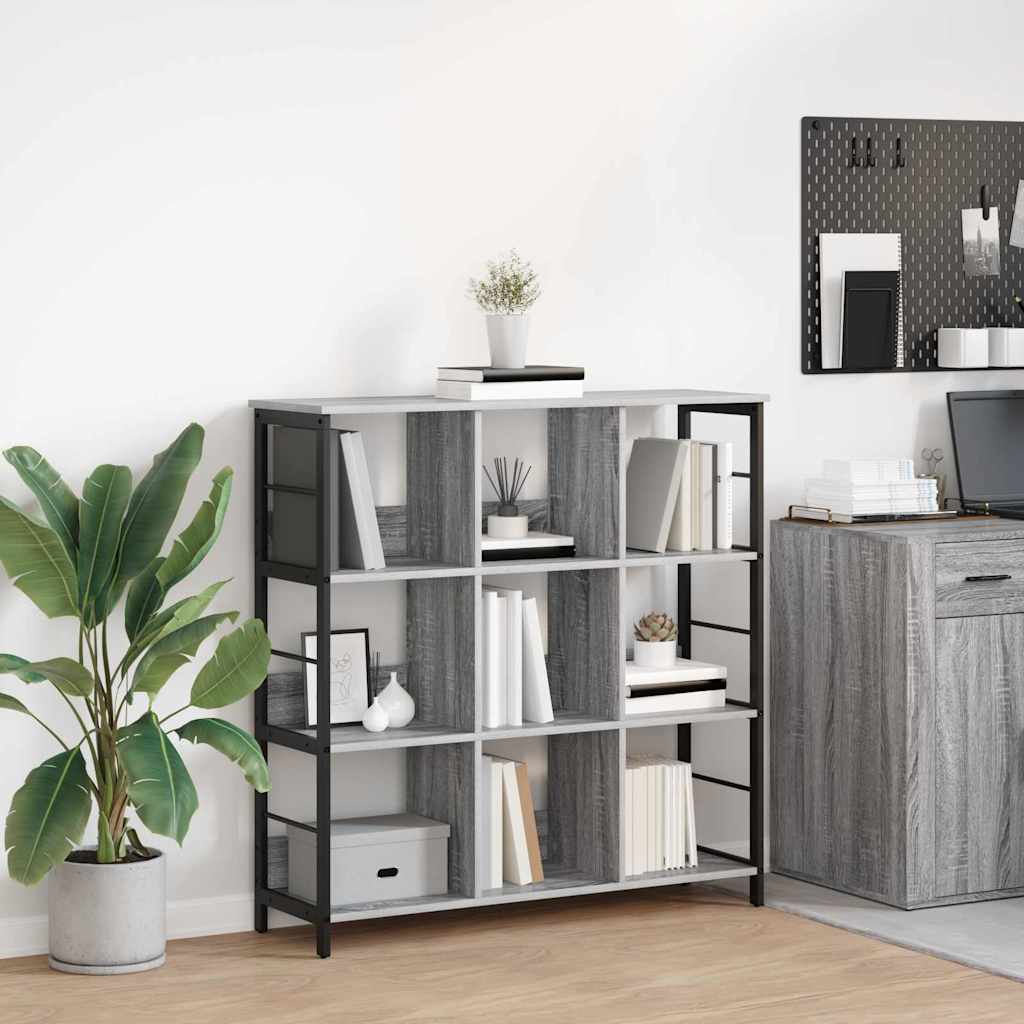 Étagère Gris Sonoma 102 x 32 x 104,5 cm Bois d'ingénierie - XIOS