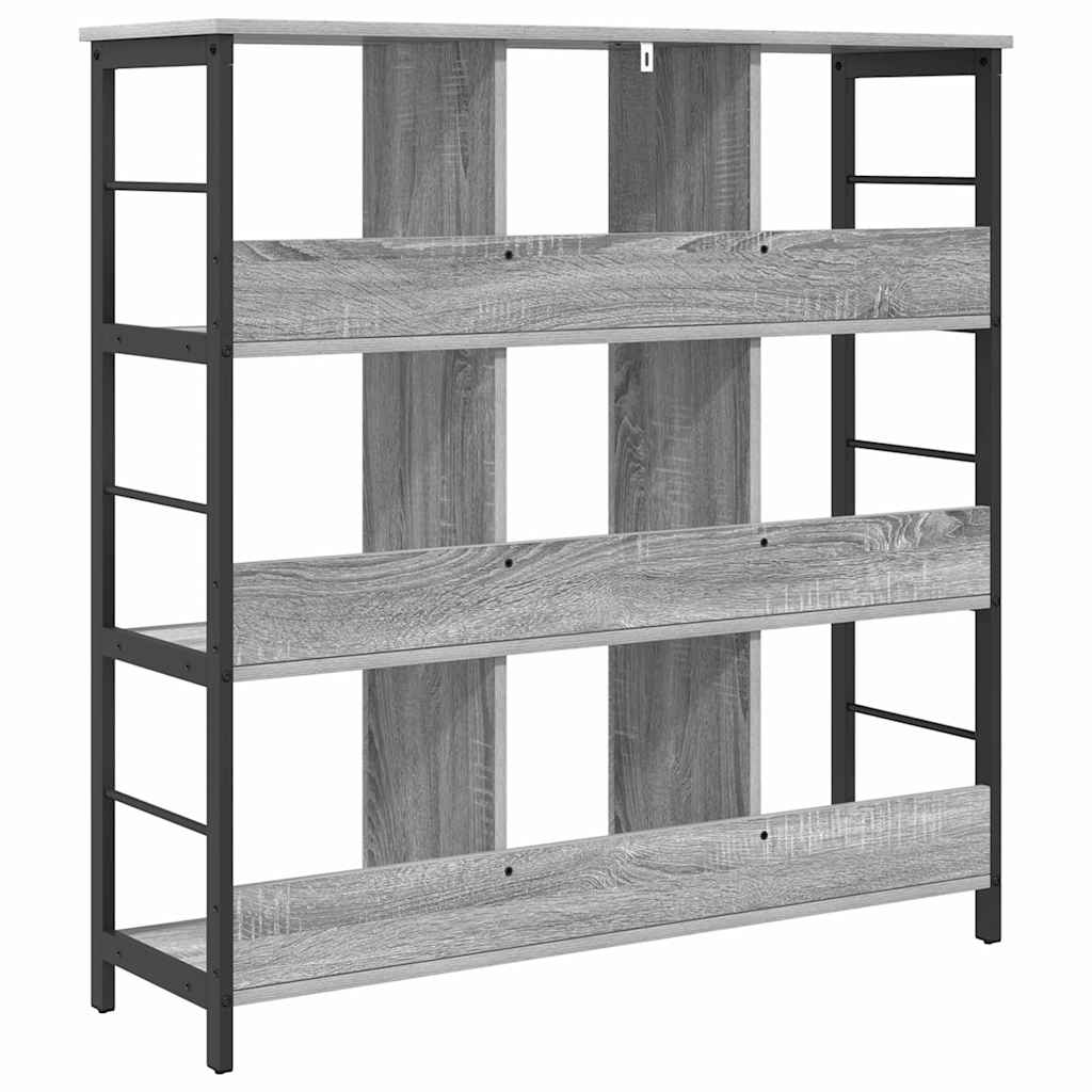 Étagère Gris Sonoma 102 x 32 x 104,5 cm Bois d'ingénierie - XIOS