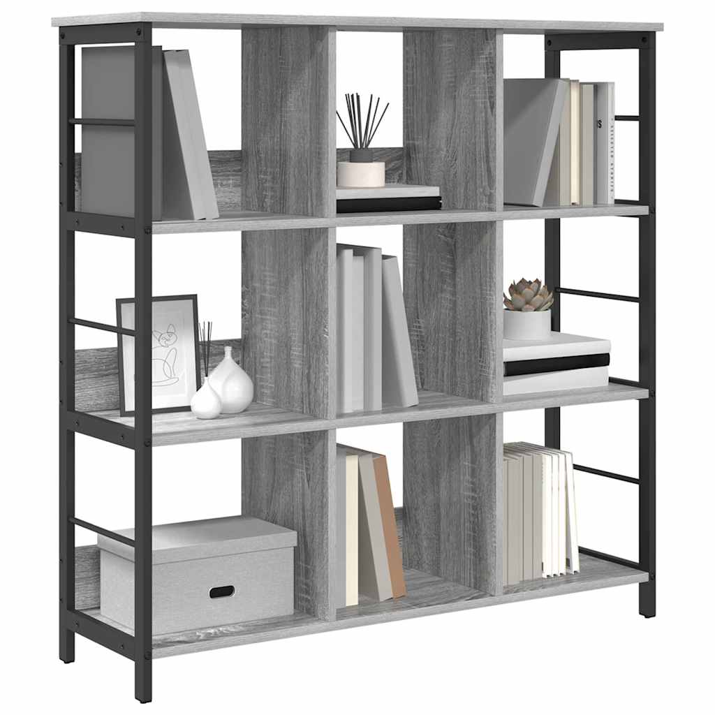 Étagère Gris Sonoma 102 x 32 x 104,5 cm Bois d'ingénierie - XIOS
