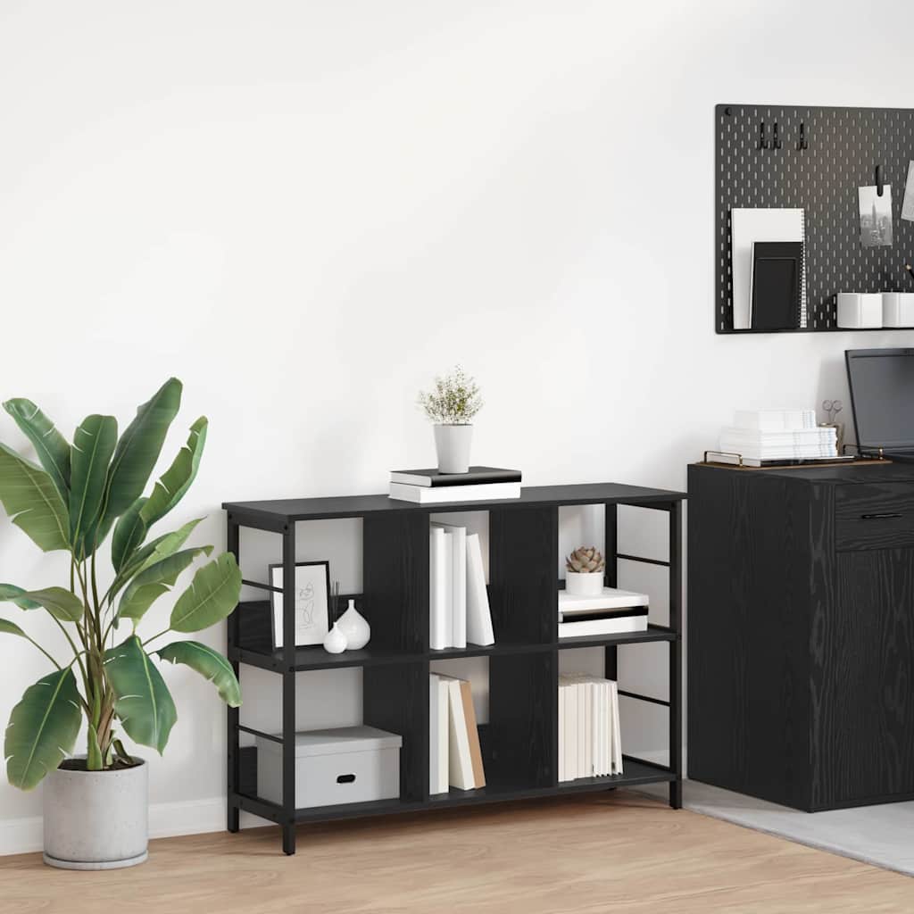 Étagère Chêne noir 102 x 32 x 72,5 cm Bois d'ingénierie - XIOS