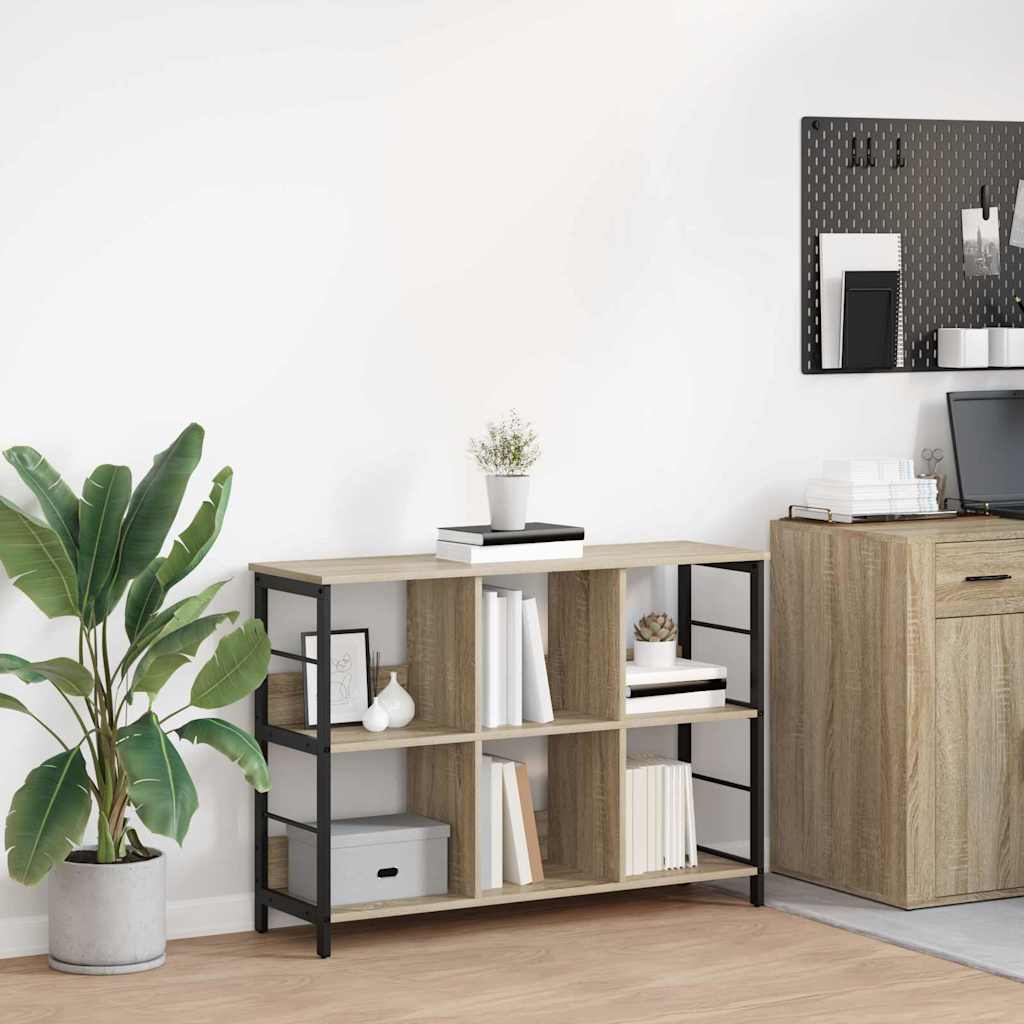 Étagère Chêne Sonoma 102 x 32 x 72,5 cm Bois d'ingénierie - XIOS