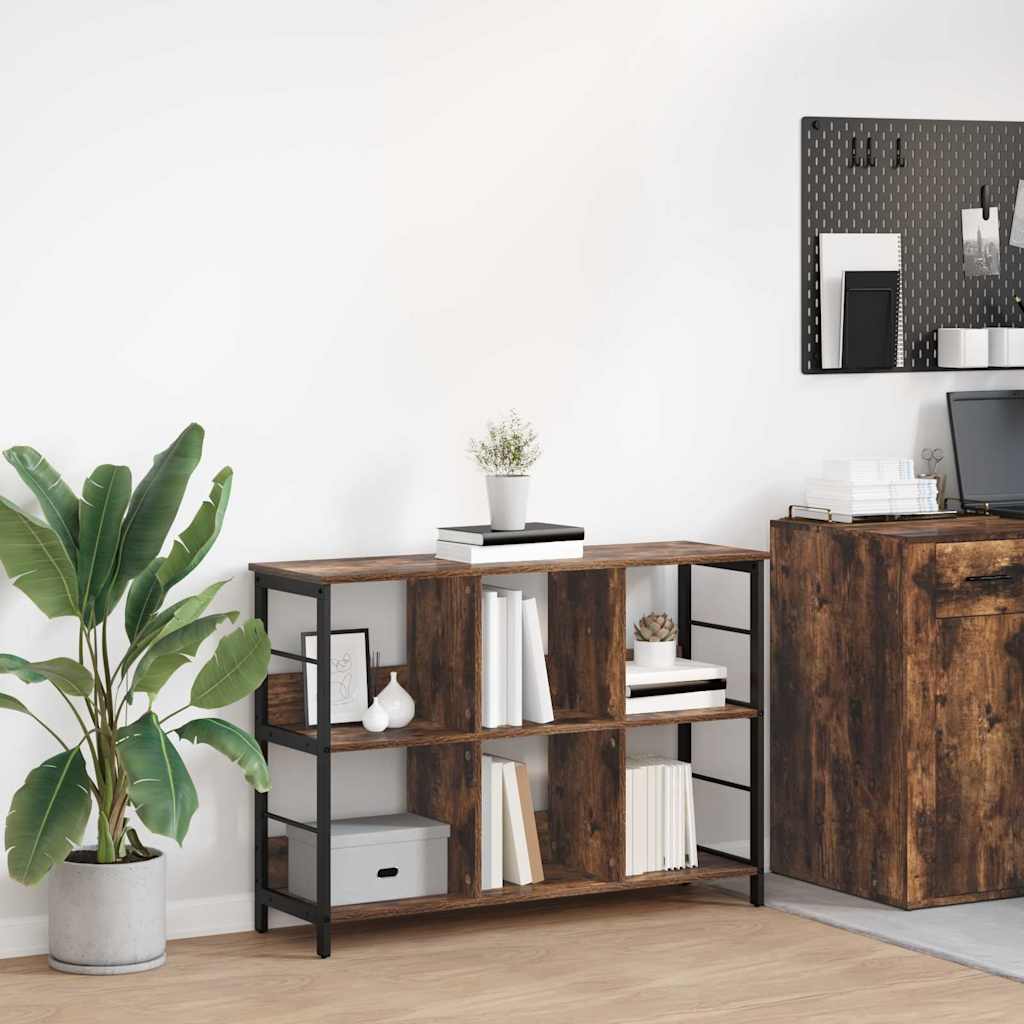 Étagère Chêne fumé 102 x 32 x 72,5 cm Bois d'ingénierie - XIOS