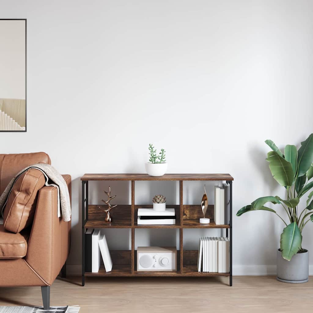 Étagère Chêne fumé 102 x 32 x 72,5 cm Bois d'ingénierie - XIOS