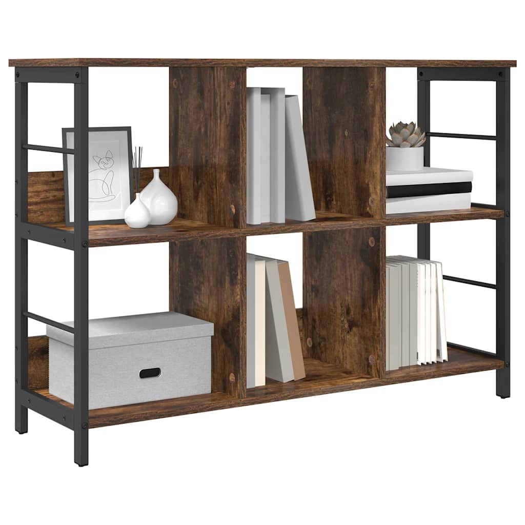 Étagère Chêne fumé 102 x 32 x 72,5 cm Bois d'ingénierie - XIOS