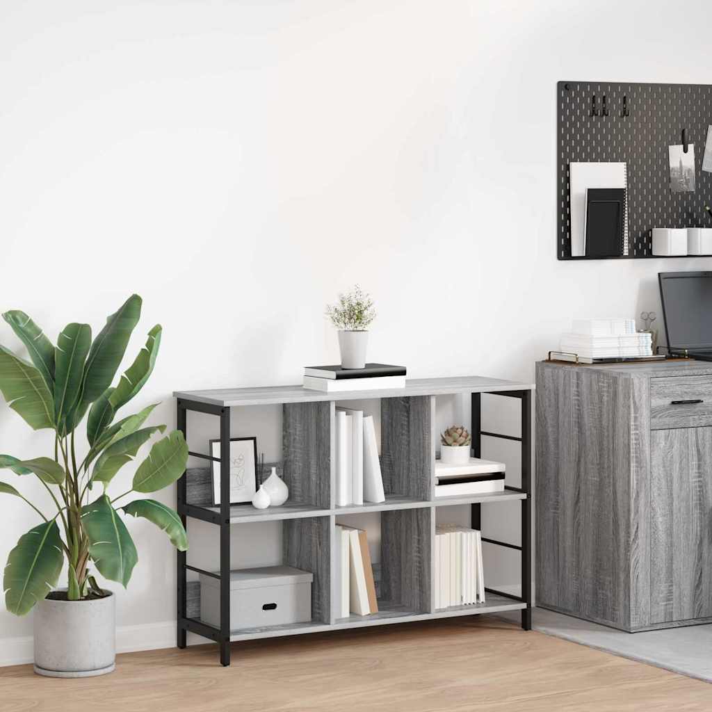 Étagère Gris Sonoma 102 x 32 x 72,5 cm Bois d'ingénierie - XIOS