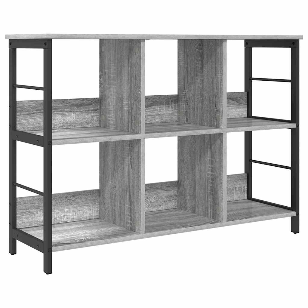 Étagère Gris Sonoma 102 x 32 x 72,5 cm Bois d'ingénierie - XIOS