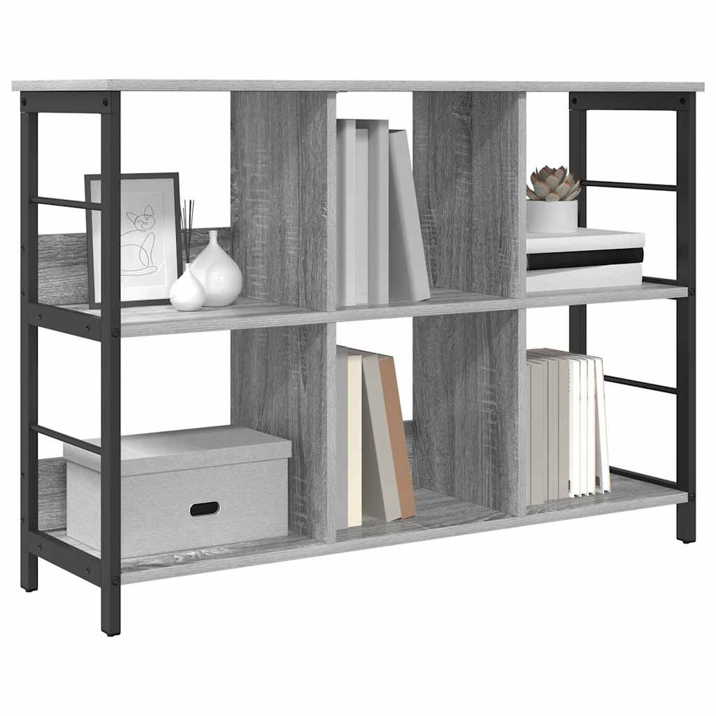 Étagère Gris Sonoma 102 x 32 x 72,5 cm Bois d'ingénierie - XIOS