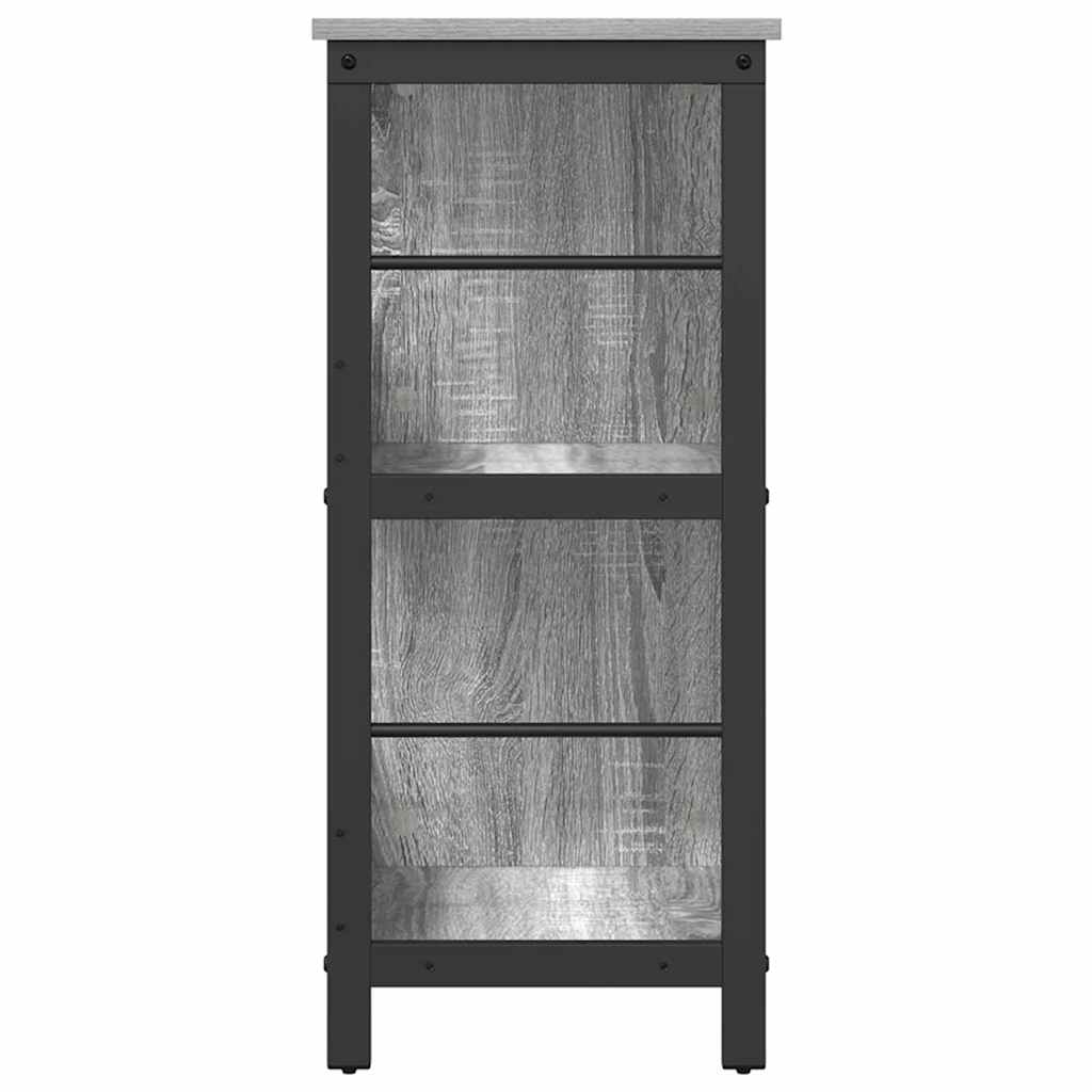 Étagère Gris Sonoma 102 x 32 x 72,5 cm Bois d'ingénierie - XIOS