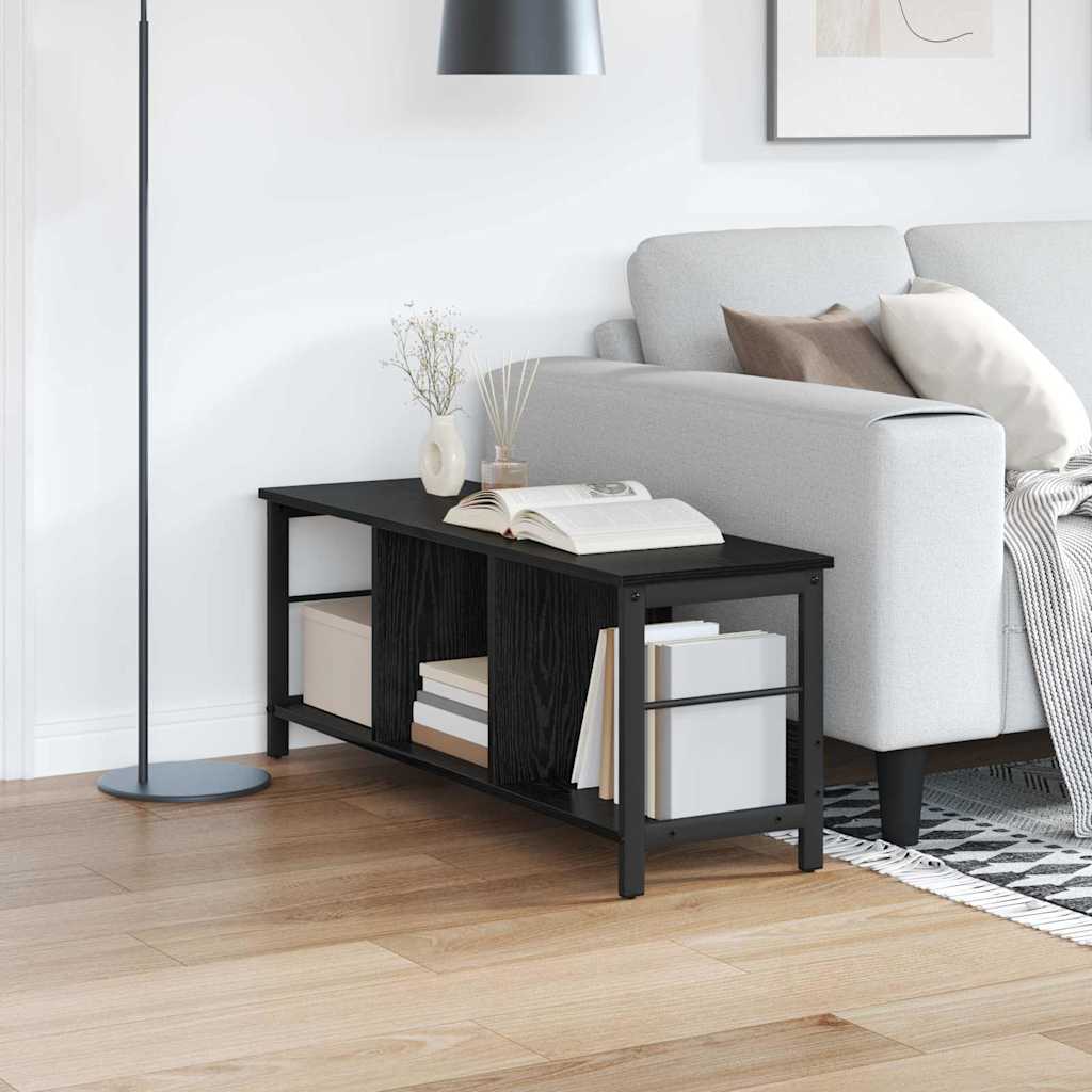 Étagère Chêne noir 102 x 32 x 40,5 cm Bois d'ingénierie - XIOS