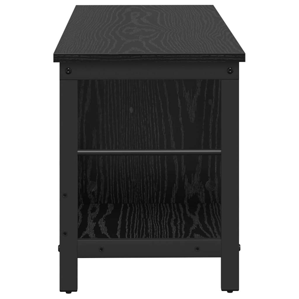 Étagère Chêne noir 102 x 32 x 40,5 cm Bois d'ingénierie - XIOS