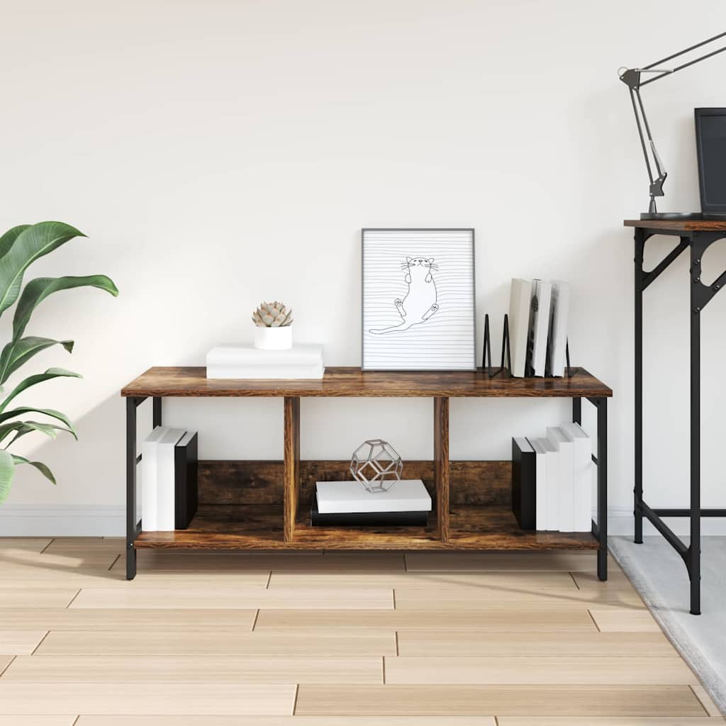 Étagère Chêne fumé 102 x 32 x 40,5 cm Bois d'ingénierie - XIOS