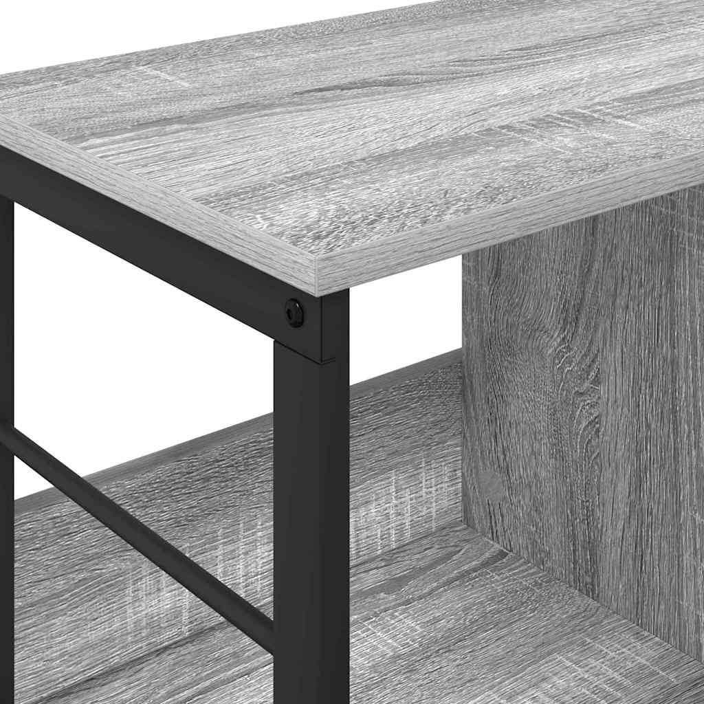 Étagère Gris Sonoma 102 x 32 x 40,5 cm Bois d'ingénierie - XIOS