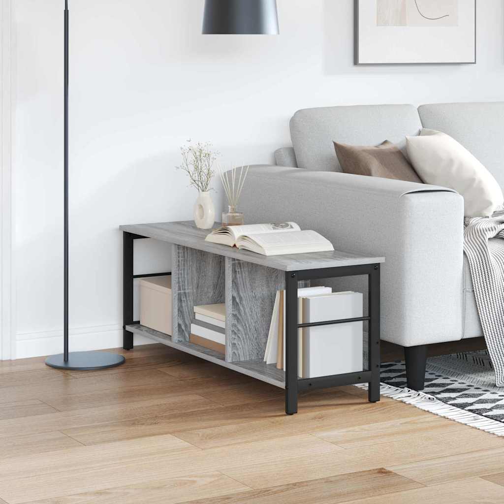 Étagère Gris Sonoma 102 x 32 x 40,5 cm Bois d'ingénierie - XIOS