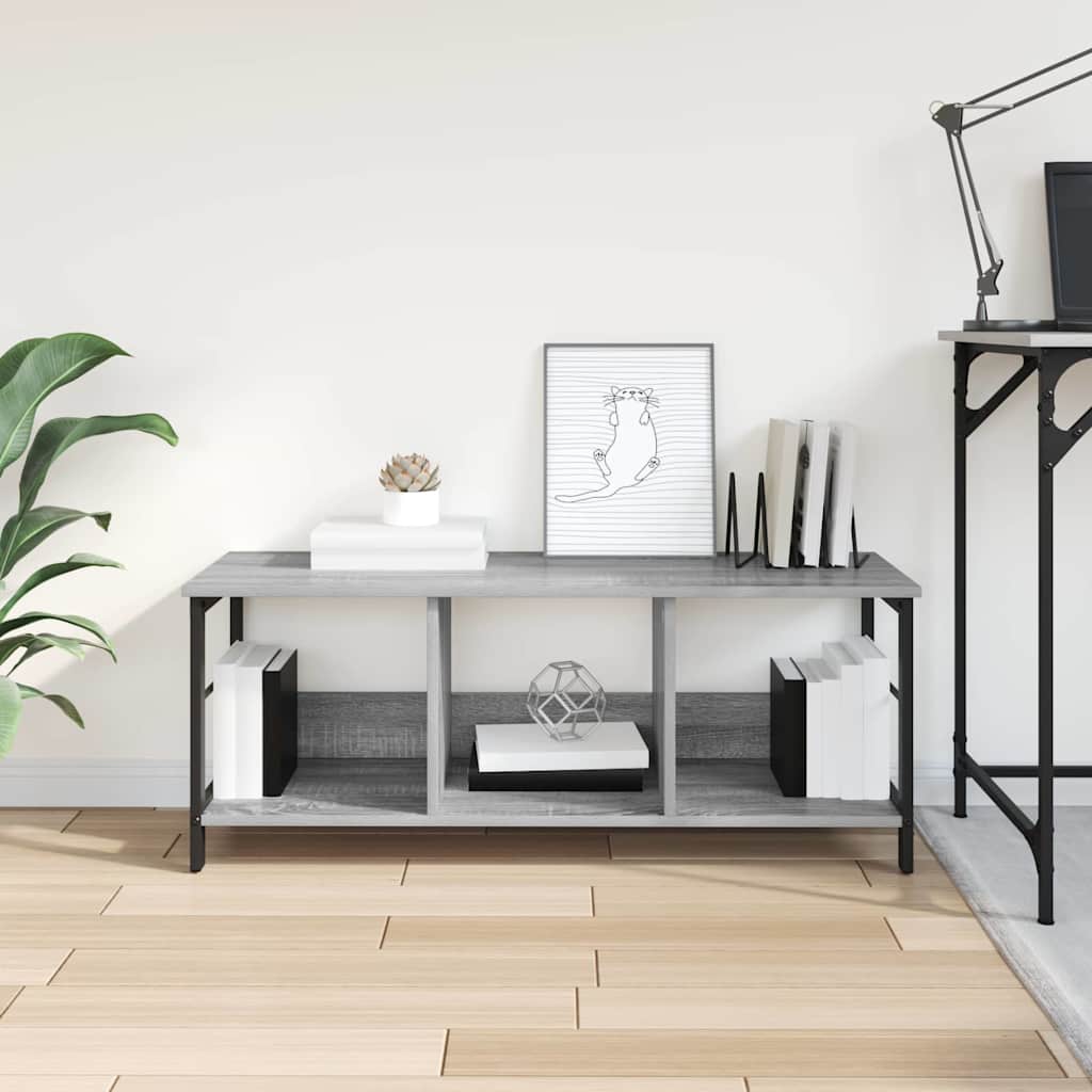 Étagère Gris Sonoma 102 x 32 x 40,5 cm Bois d'ingénierie - XIOS