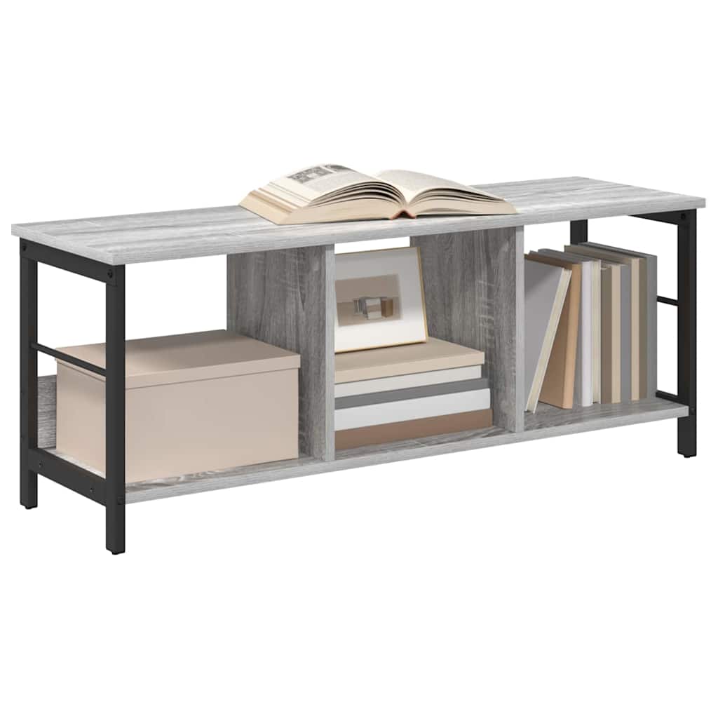 Étagère Gris Sonoma 102 x 32 x 40,5 cm Bois d'ingénierie - XIOS