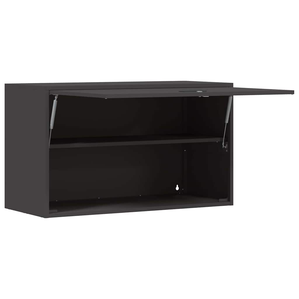 Armoire murale pour garage Noir 90 x 40 x 53 cm - XIOS