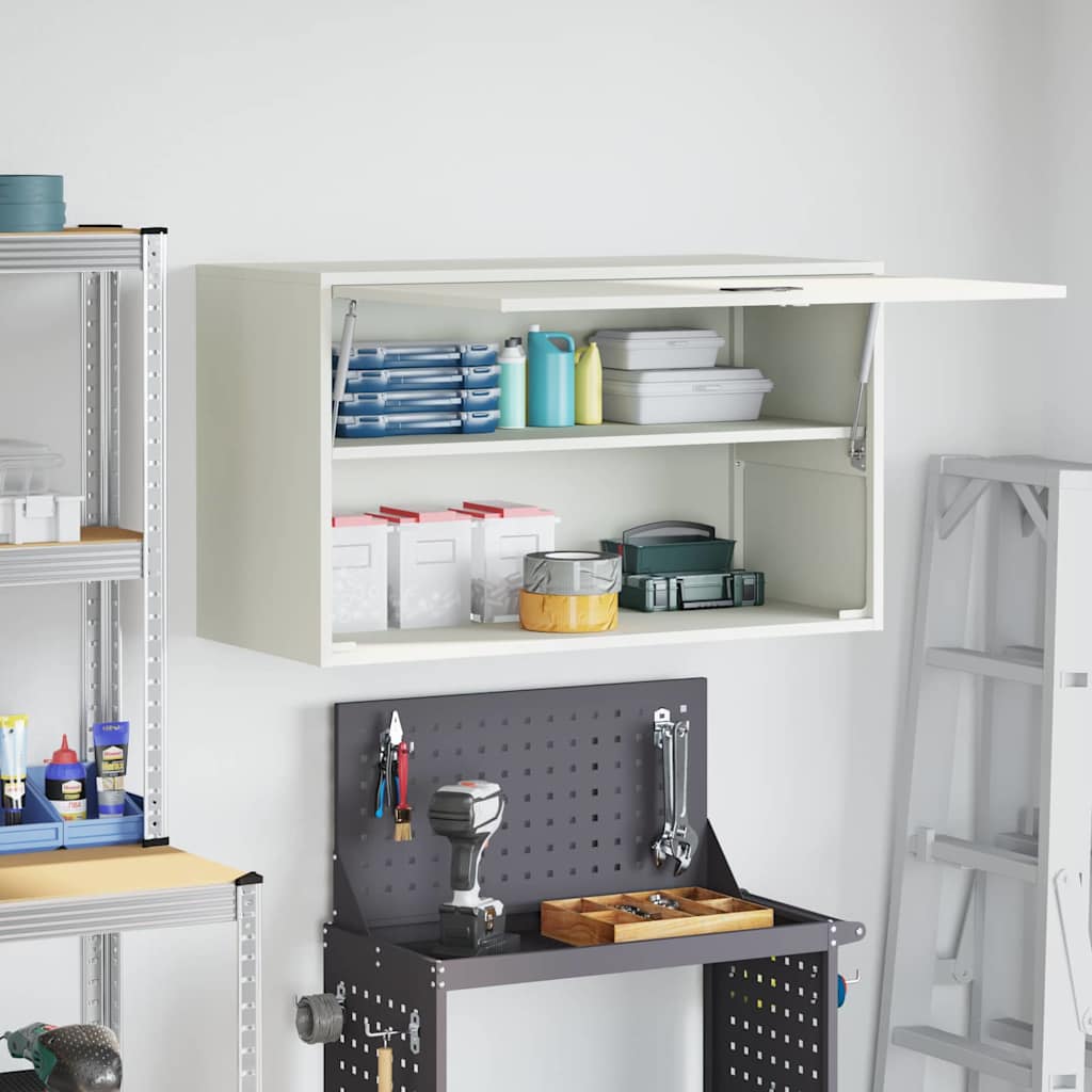 Armoire murale pour garage Blanc 90 x 40 x 53 cm - XIOS