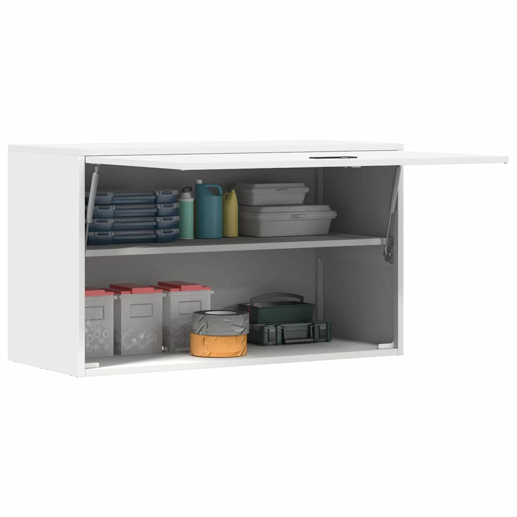 Armoire murale pour garage Blanc 90 x 40 x 53 cm - XIOS