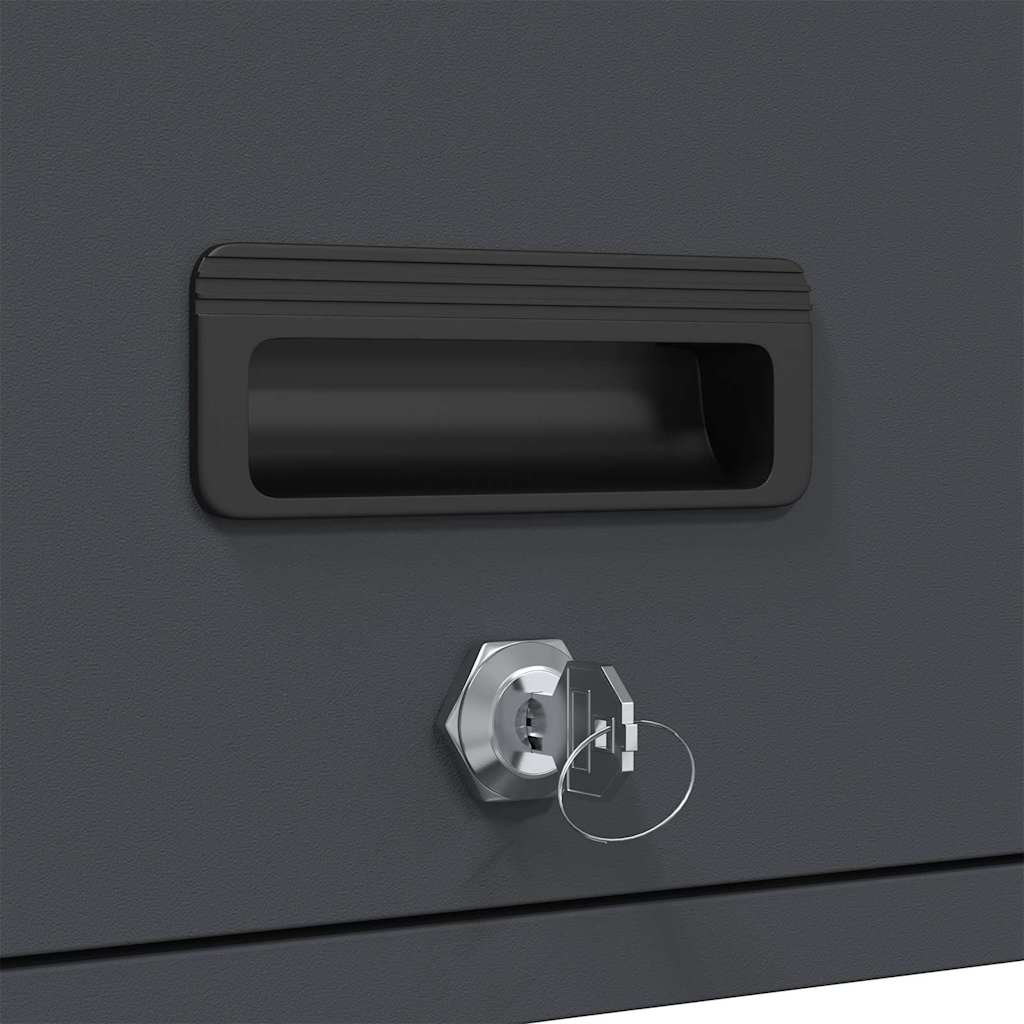 Armoire murale pour garage Anthracite 90 x 40 x 53 cm - XIOS