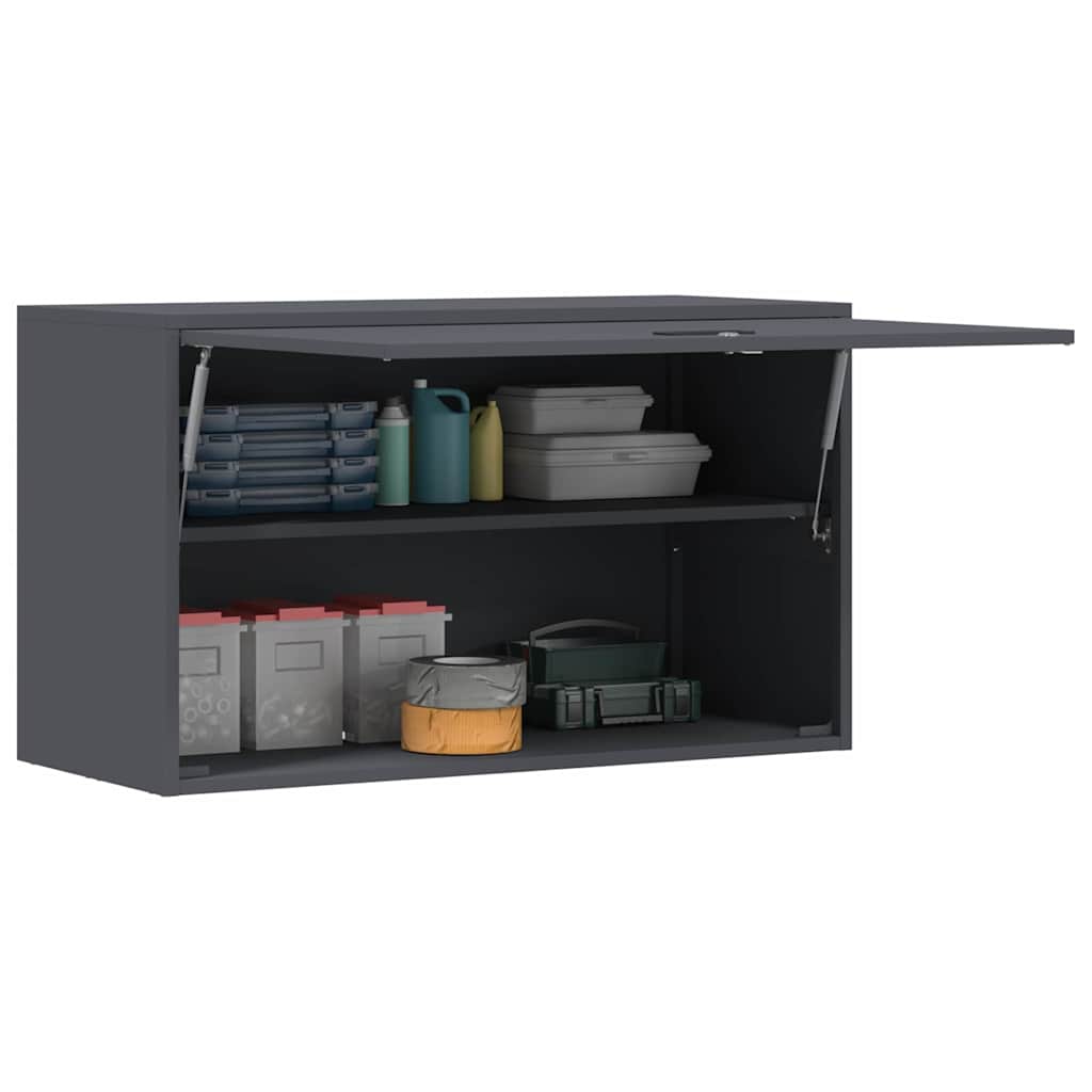 Armoire murale pour garage Anthracite 90 x 40 x 53 cm - XIOS