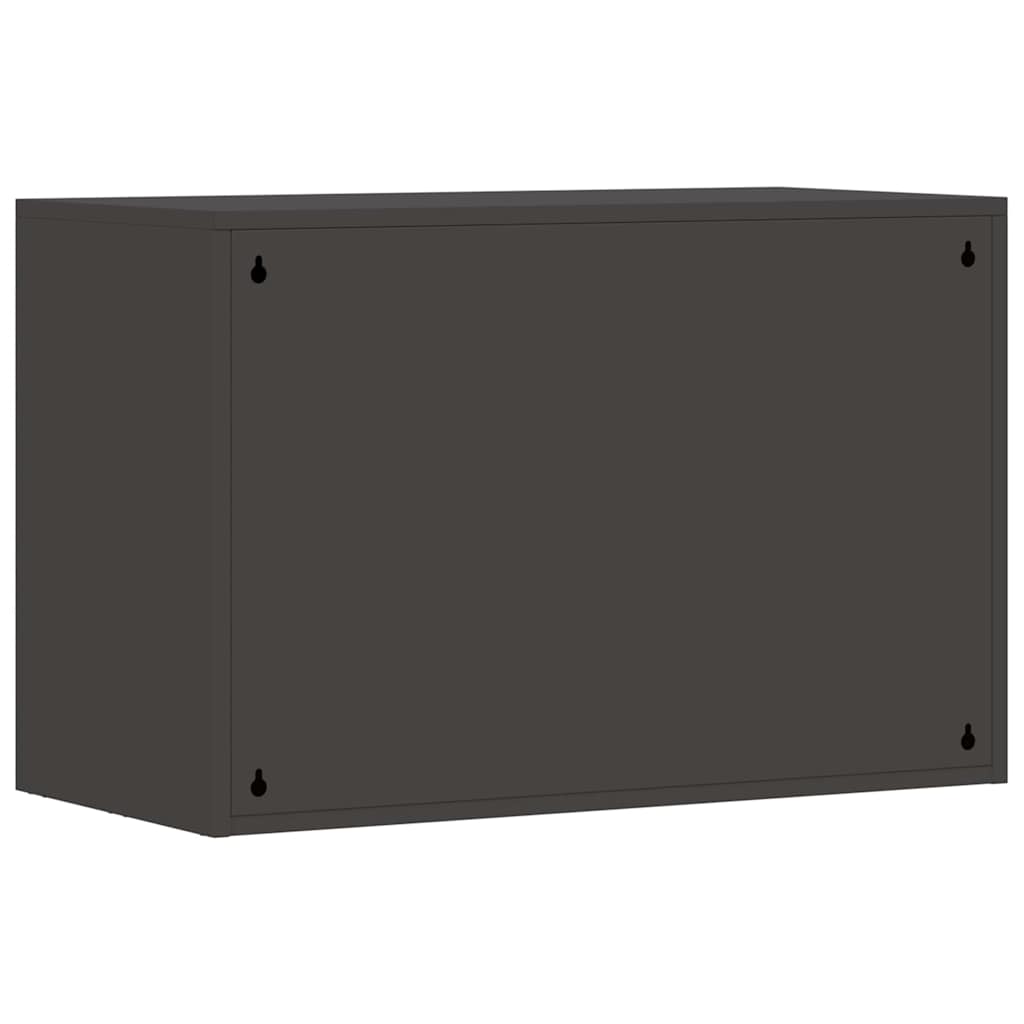 Armoire murale pour garage Noir 80 x 40 x 53 cm - XIOS