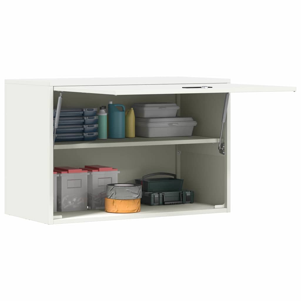 Armoire murale pour garage Blanc 80 x 40 x 53 cm - XIOS