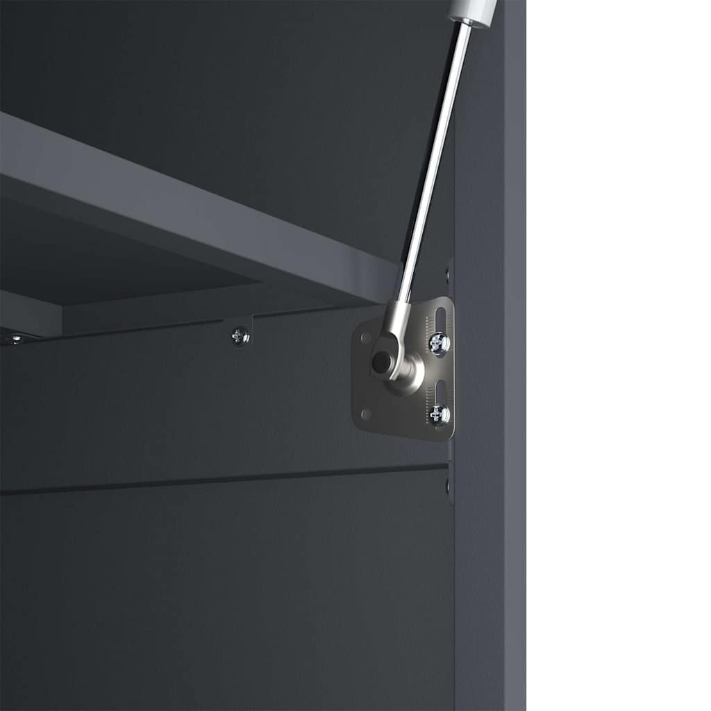 Armoire murale pour garage Anthracite 80 x 40 x 53 cm - XIOS