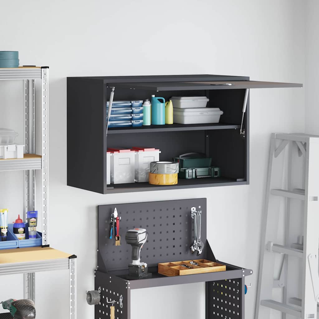 Armoire murale pour garage Anthracite 80 x 40 x 53 cm - XIOS