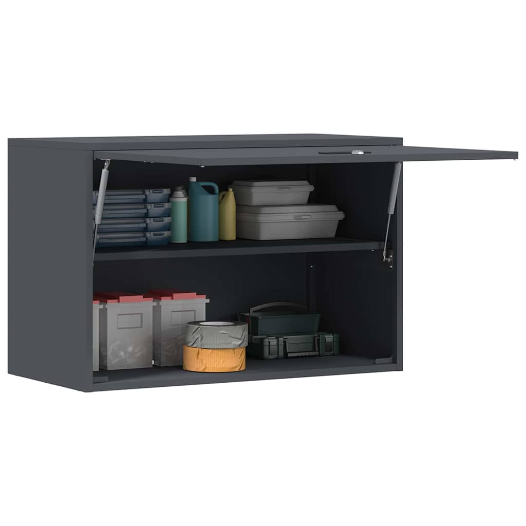 Armoire murale pour garage Anthracite 80 x 40 x 53 cm - XIOS