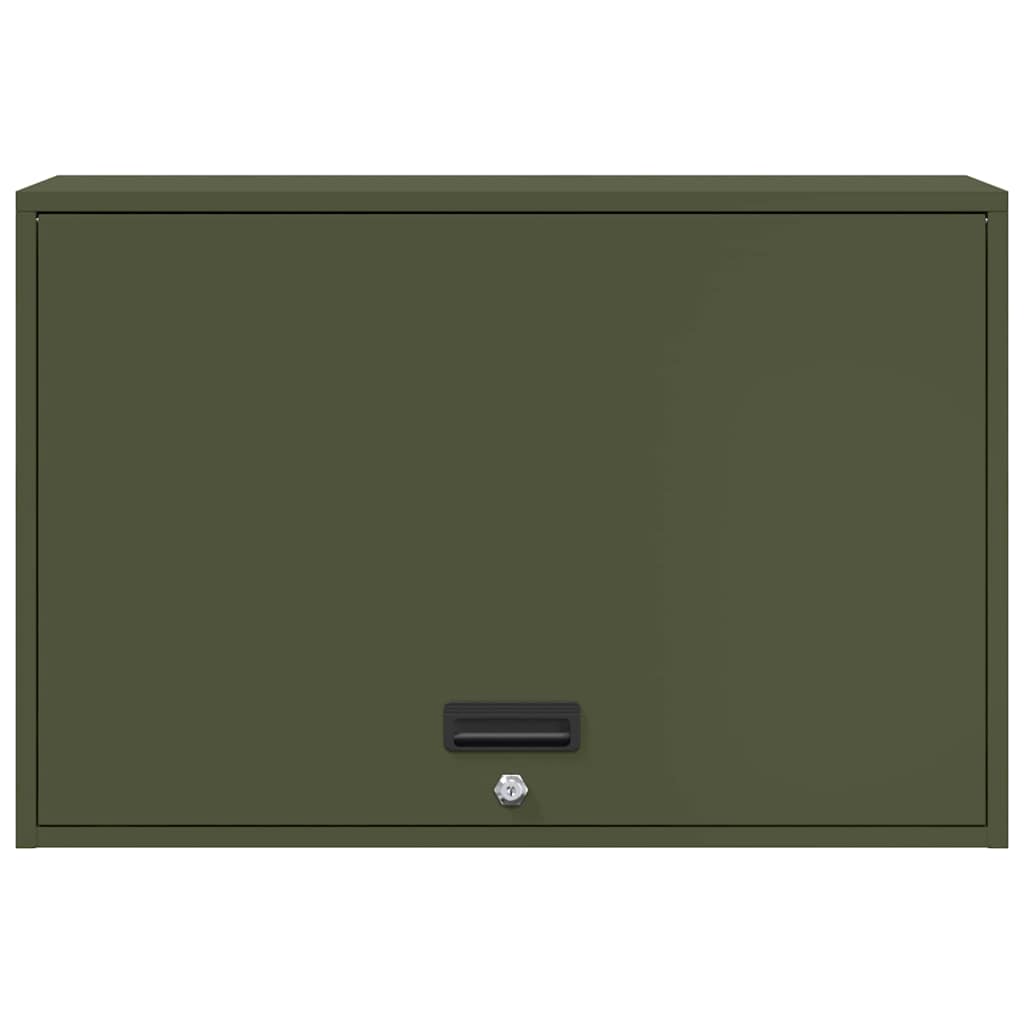 Armoire murale pour garage Vert olive 80 x 40 x 53 cm - XIOS