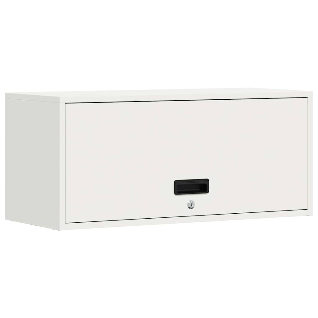 Armoire murale pour garage Blanc 80 x 33 x 35 cm - XIOS