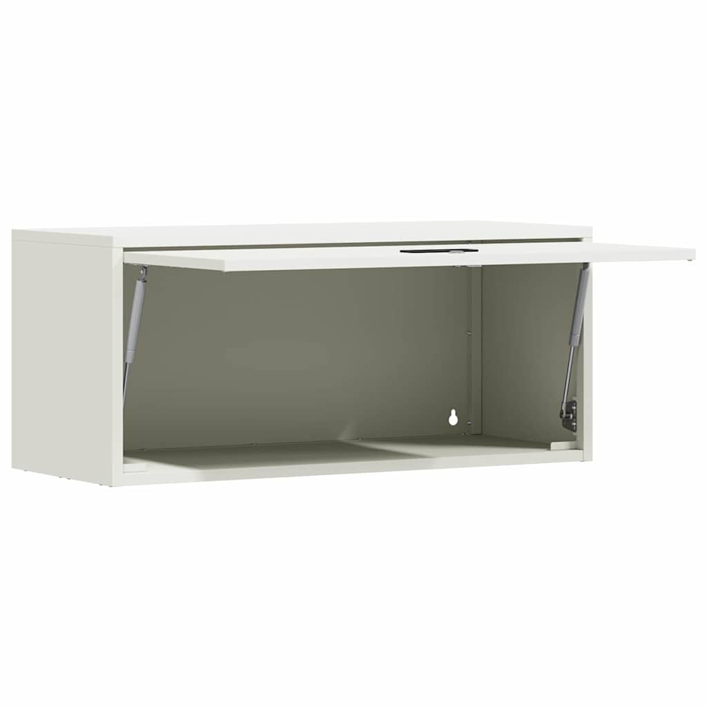 Armoire murale pour garage Blanc 80 x 33 x 35 cm - XIOS