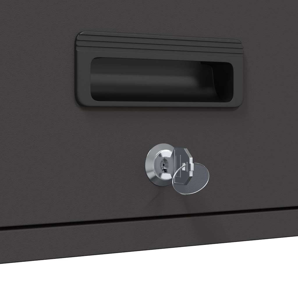 Armoire murale pour garage Noir 60 x 33 x 35 cm - XIOS