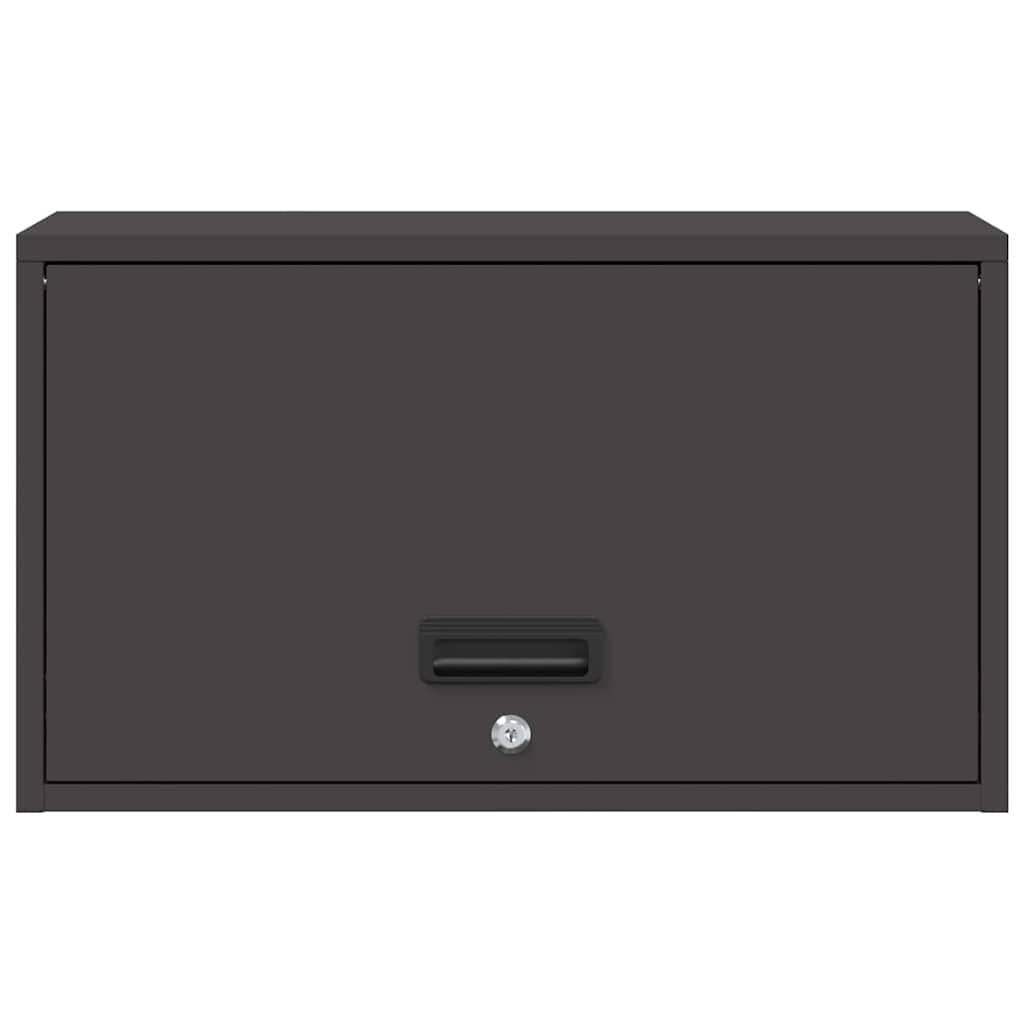 Armoire murale pour garage Noir 60 x 33 x 35 cm - XIOS